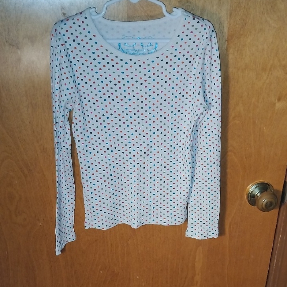 Polka Dot Long Sleeve Kids Tee